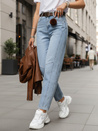 Jeansy damskie ballon fit z paskiem Dstreet UY2881