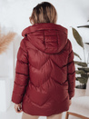 Kurtka zimowa damska SALVONA czerwona pikowana Dstreet TY5005
