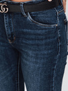 Jeansy damskie skinny niebieskie Dstreet UY2787