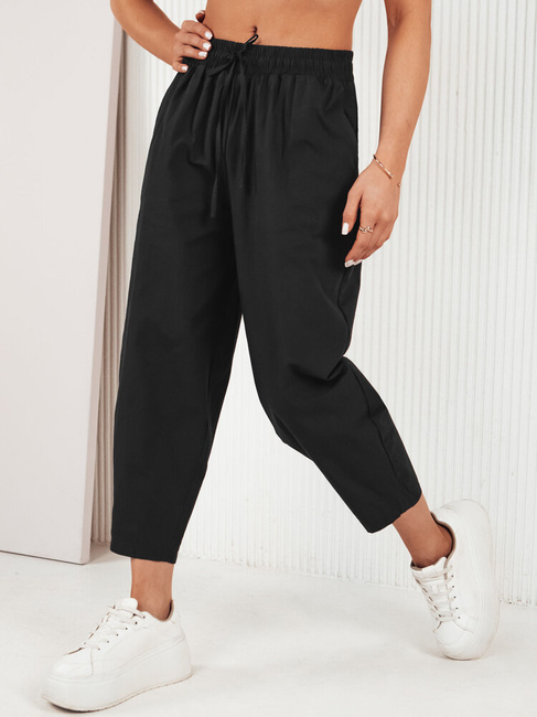 Spodnie damskie BALLOON FANTASY czarne Dstreet UY1668