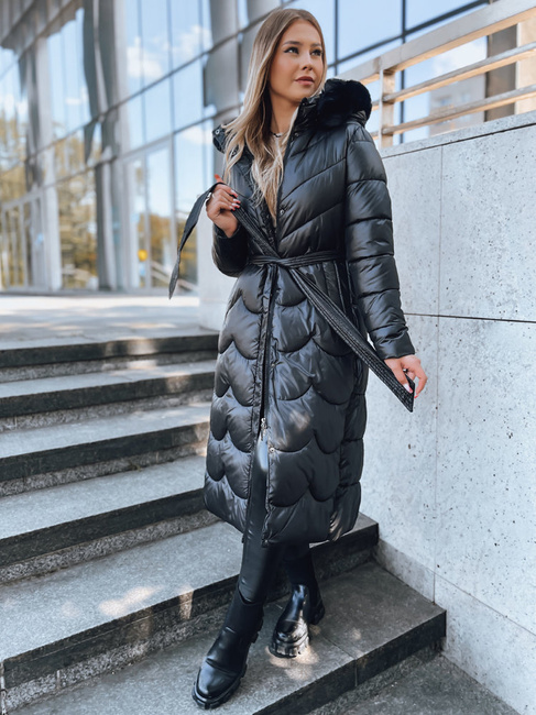 Płaszcz damski zimowy SCARLET czarny Dstreet TY3807