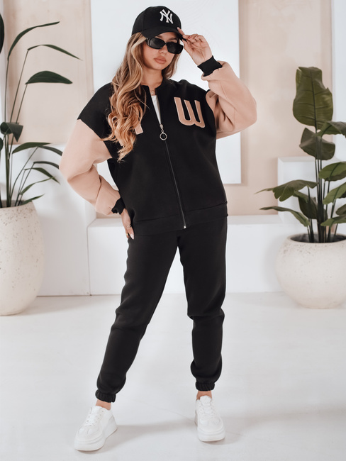Komplet damski dresowy MALWA czarny Dstreet AY0768