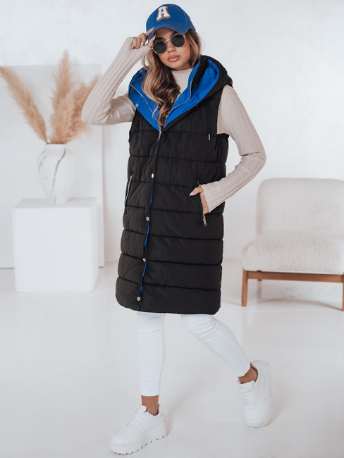 Kamizelka damska CHESTER czarna Dstreet TY2305