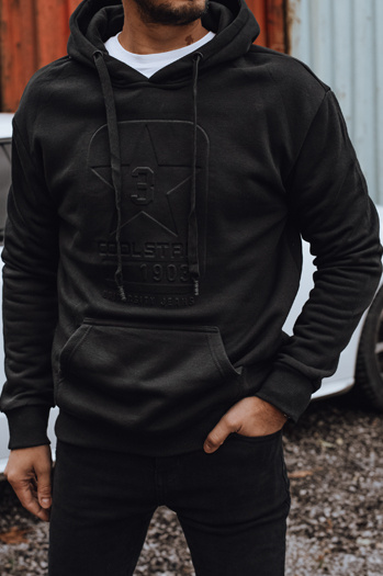 Bluza męska czarna Dstreet BX5933