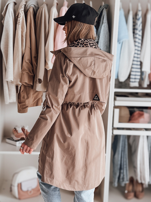 Kurtka przejściowa damska parka FERISSA khaki Dstreet TY4873