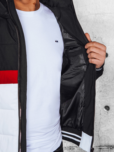 Kurtka męska pikowana czarna Dstreet TX4655