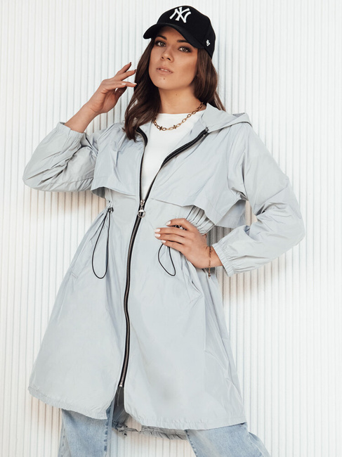 Kurtka damska parka WOLINA szara Dstreet TY4153