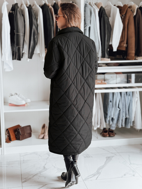 Kurtka zimowa damska WARMISSA pikowana czarna Dstreet TY4916