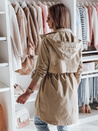 Kurtka damska parka przejściowa NEWMOON khaki Dstreet TY4786_4