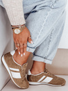 Sneakersy damskie beżowe Dstreet ZY1048
