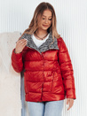 Kurtka przejściowa damska pikowana DELSY czerwona Dstreet TY4122