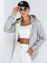 Bluza damska VICTORIA jasnoszara BY0228