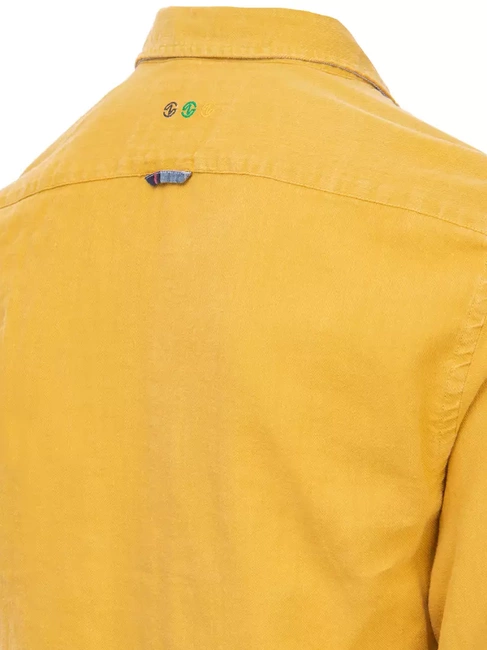 Koszula męska musztardowa Dstreet DX2379