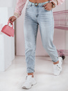 Spodnie damskie jeansowe mom fit z paskiem LOVENOVA Dstreet UY2360
