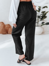Spodnie damskie casualowe wide leg LOVETRIP czarne Dstreet UY2635