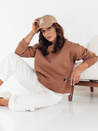 Bluza damska BIFAL brązowa Dstreet BY1256