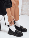 Mokasyny damskie czarne Dstreet ZY1127