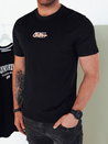 Koszulka męska z nadrukiem czarna Dstreet RX5422