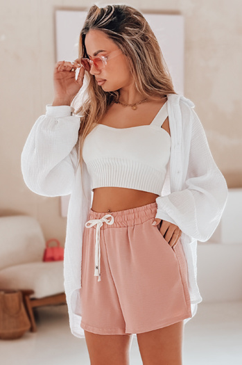 Spodenki damskie HOT VIBE różowe Dstreet SY0443