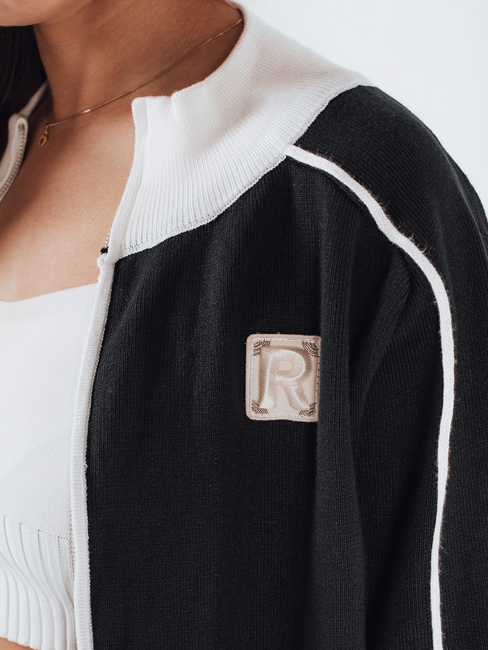 Damski komplet sportowy MISSVIBES czarny Dstreet AY1155