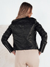 Kurtka skórzana damska ramoneska RUBIO czarna Dstreet TY4195