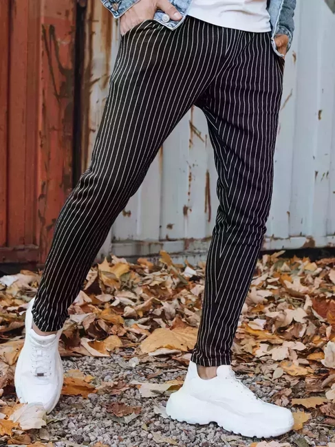 Spodnie męskie chinosy czarne Dstreet UX3431