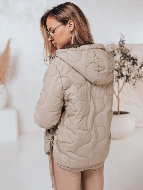 Kurtka damska beżowa Dstreet TY4238