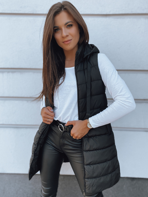 Kamizelka damska BETHY czarna Dstreet TY2252