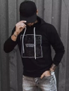 Bluza męska czarna Dstreet BX5467