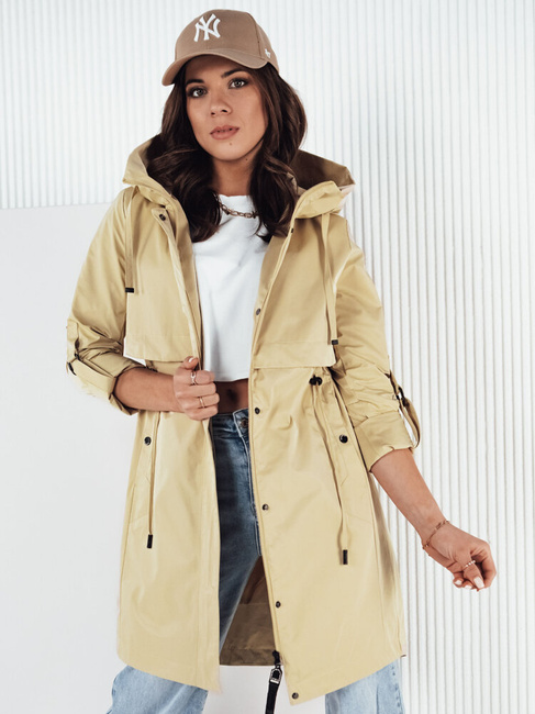 Kurtka przejściowa damska parka masełko NOCITO Dstreet TY4199