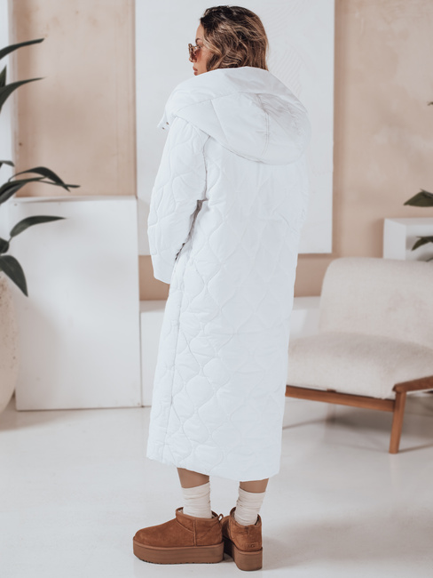 Kurtka zimowa damska LIKEMIRA pikowana biała Dstreet TY4928