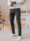 Spodnie męskie casual ciemnoszare Dstreet UX4399z