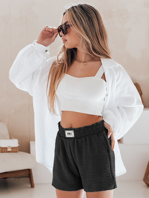 Spodenki damskie OWN STYLE czarne Dstreet SY0451