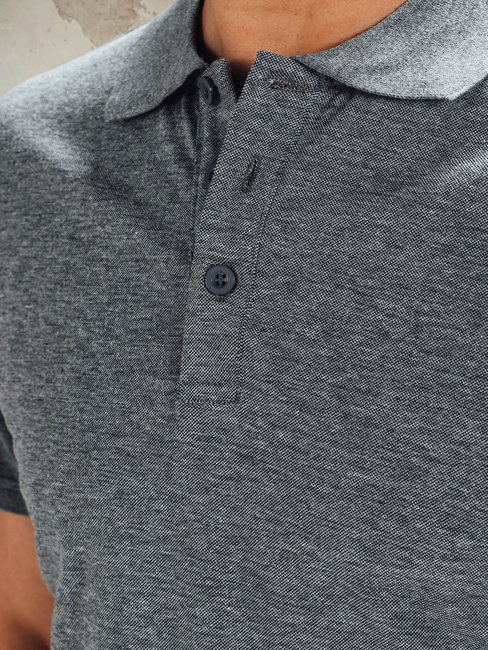 Koszulka polo męska ciemnoszara Dstreet PX0509
