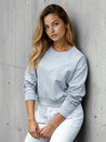 Bluza damska klasyczna jasnoszara Dstreet BY1525