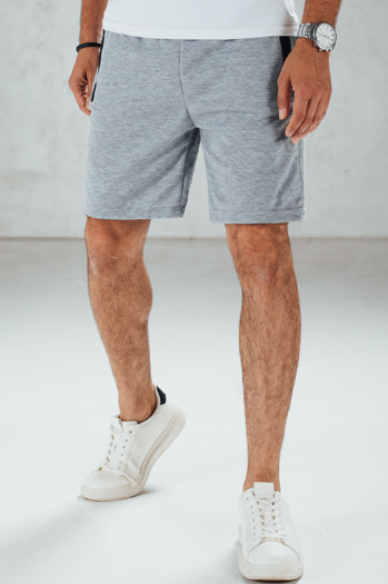 Spodenki męskie dresowe szare Dstreet SX2488