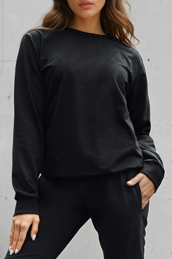 Bluza damska klasyczna czarna Dstreet BY1545