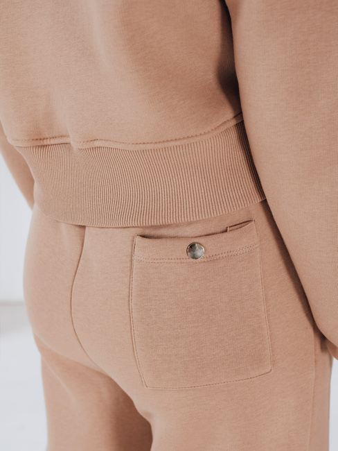 Komplet dresowy damski MARINO beżowy Dstreet AY0975