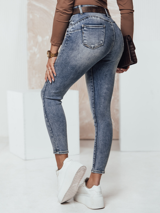 Spodnie jeansowe damskie JEANSPURE niebieskie Dstreet UY2307