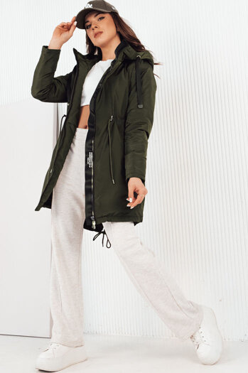 Kurtka przejściowa damska parka VERCHA zielona Dstreet TY4260