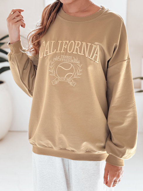 Bluza damska CALIFORNIA DREAM beżowa Dstreet BY1194