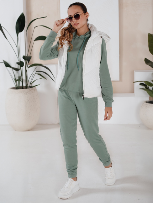 Komplet damski dresowy MIGEL miętowy Dstreet AY0814
