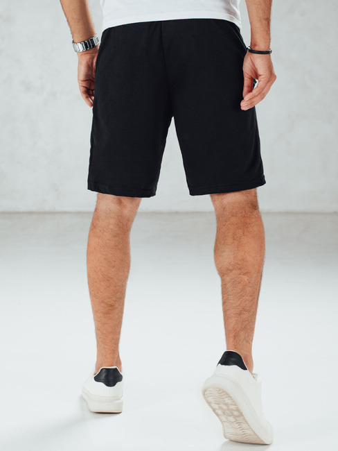 Spodenki męskie dresowe czarne Dstreet SX2512