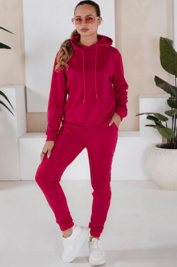Komplet damski dresowy MIGEL fuksja Dstreet AY0810