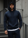 Bluza męska z kapturem granatowa BX3001