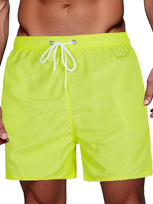 Szorty męskie kąpielowe żółte Dstreet SX2527