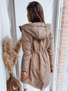 Parka damska RYSEDRI beżowa Dstreet TY3635