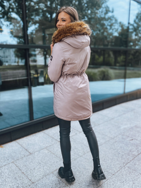 Kurtka zimowa damska parka SANAH różowa Dstreet TY2887