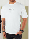 Koszulka męska z nadrukiem biała Dstreet RX5434