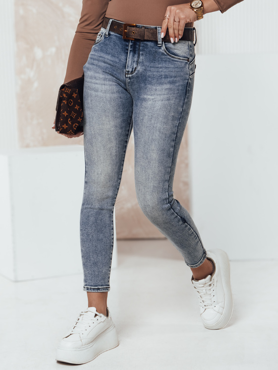 Spodnie jeansowe damskie JEANSPURE niebieskie Dstreet UY2307